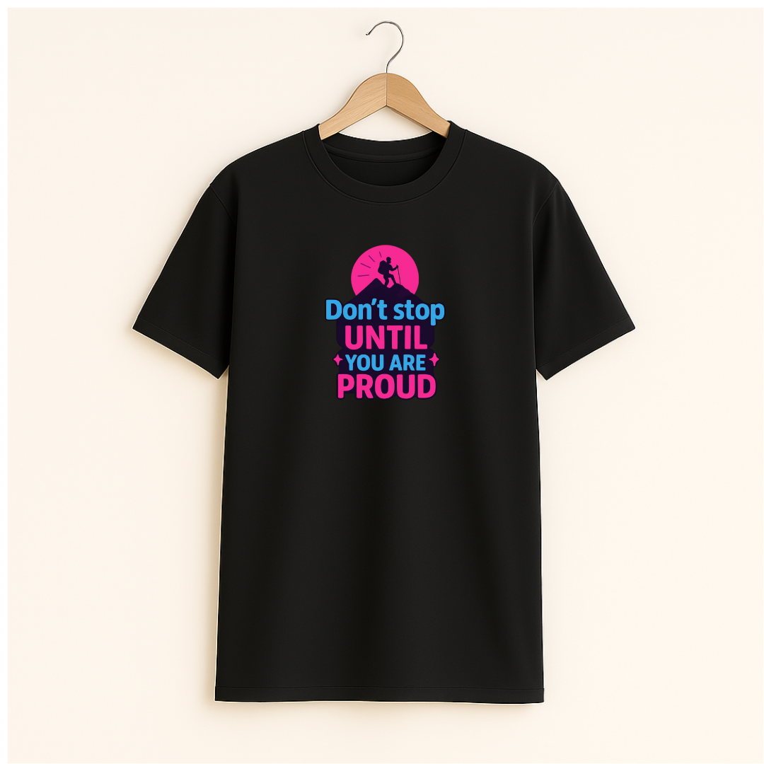 Don't stop until Unisex Classic Crew T-Shirt
