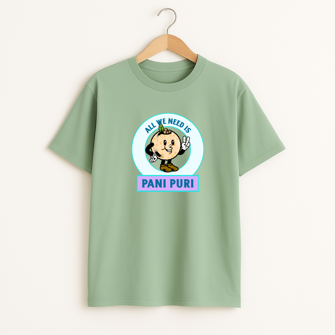 PANIPURI Unisex Classic Crew T-Shirt