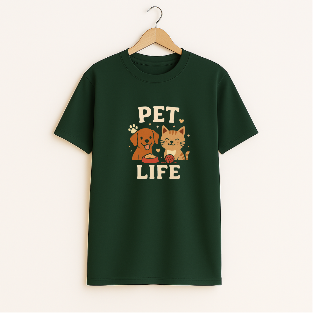 Pet Life Unisex Classic Crew T-Shirt