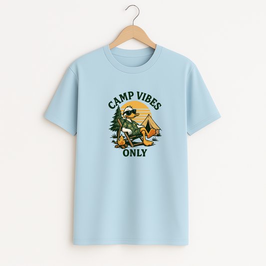 CAMP VIBES ONLY Unisex Classic Crew T-Shirt