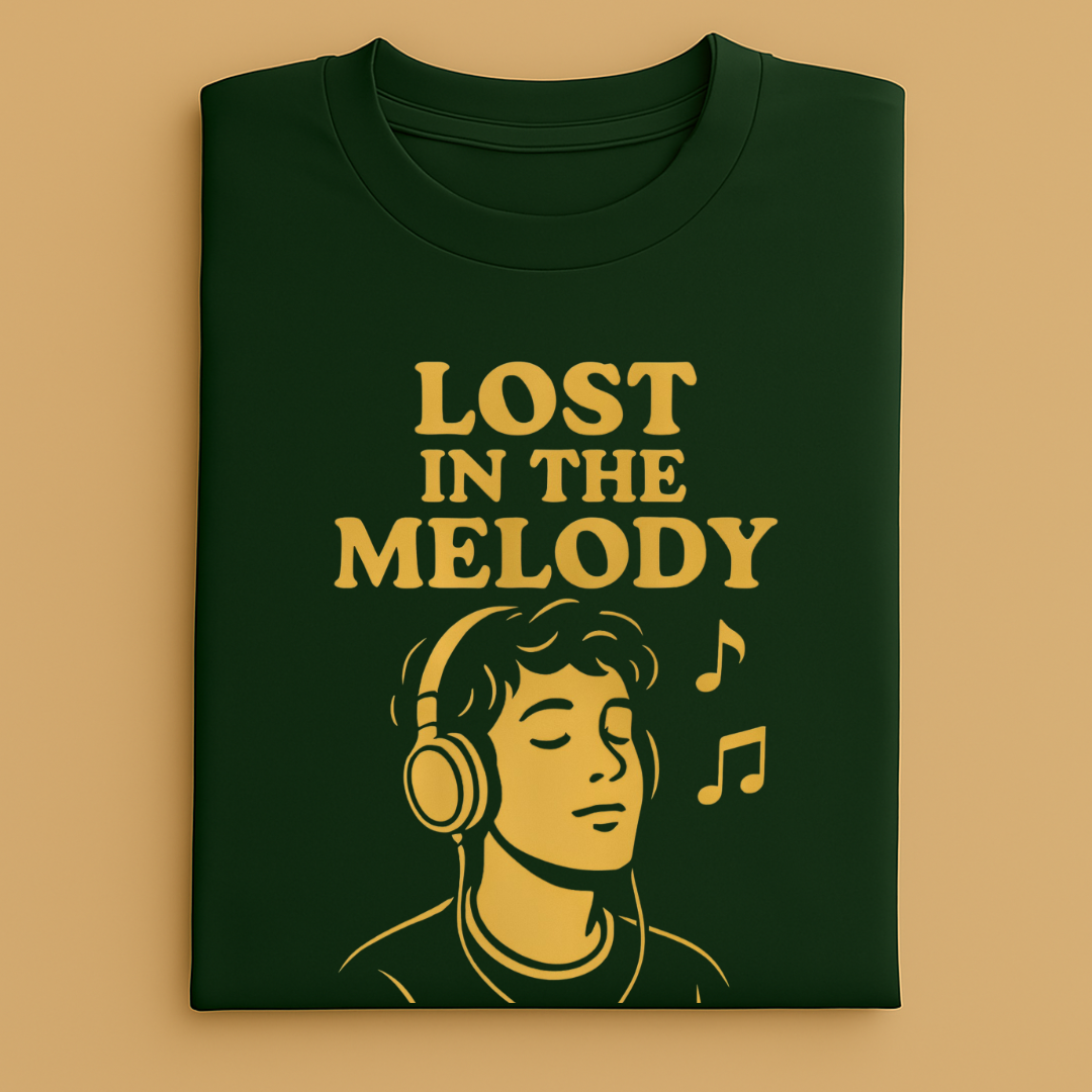 LOST IN THE MELODY Unisex Classic Crew T-Shirt