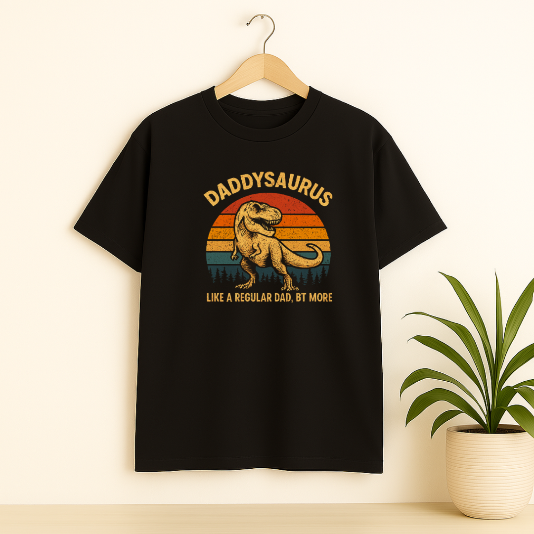 DADDYSAURUS Unisex Classic Crew T-Shirt