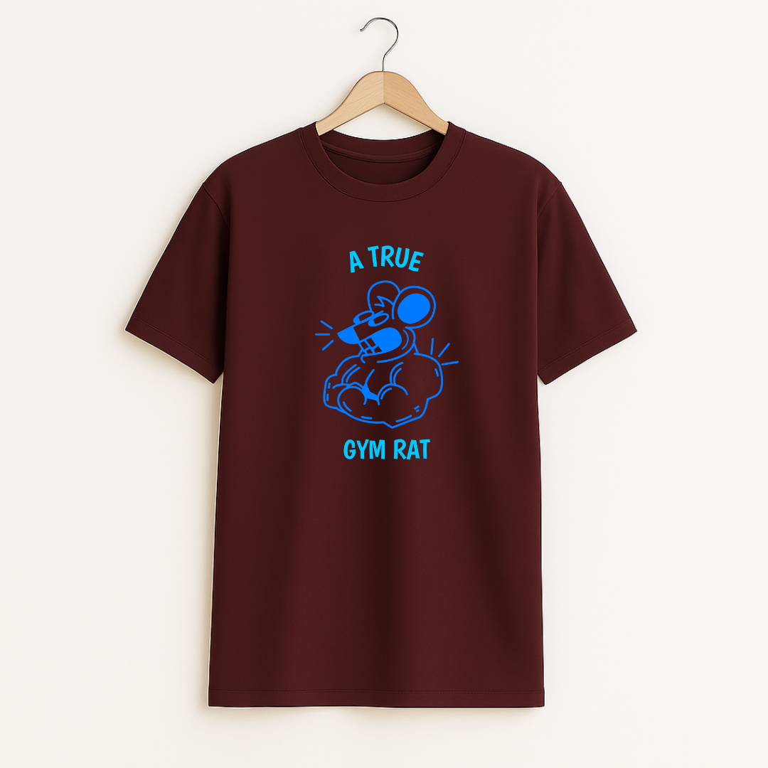 GYM RAT Unisex Classic Crew T-Shirt