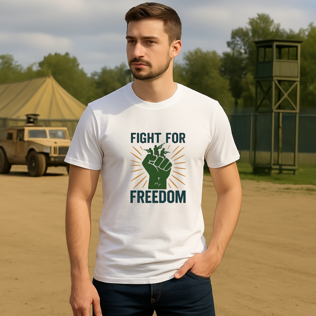 Fight for freedom Unisex Classic Crew T-Shirt