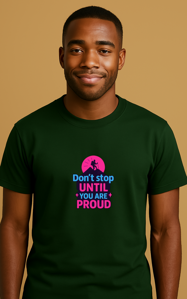 Don't stop until Unisex Classic Crew T-Shirt