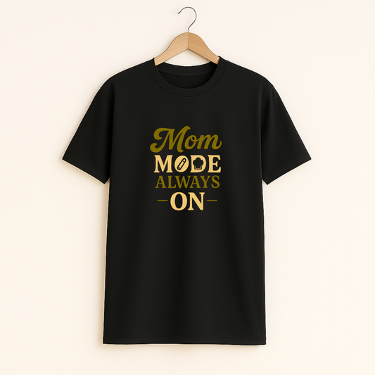 MOM MODE Unisex Classic Crew T-Shirt