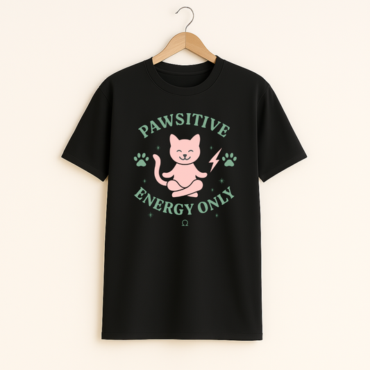 PAWSITIVE ENERGY Unisex Classic Crew T-Shirt