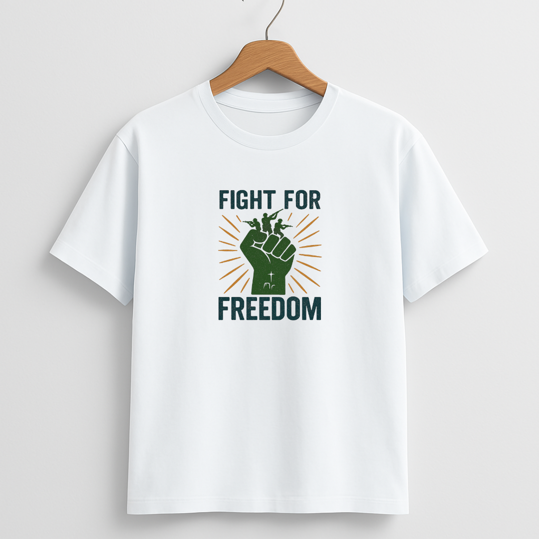 Fight for freedom Unisex Classic Crew T-Shirt