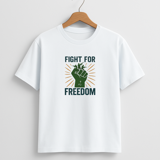 Fight for freedom Unisex Classic Crew T-Shirt