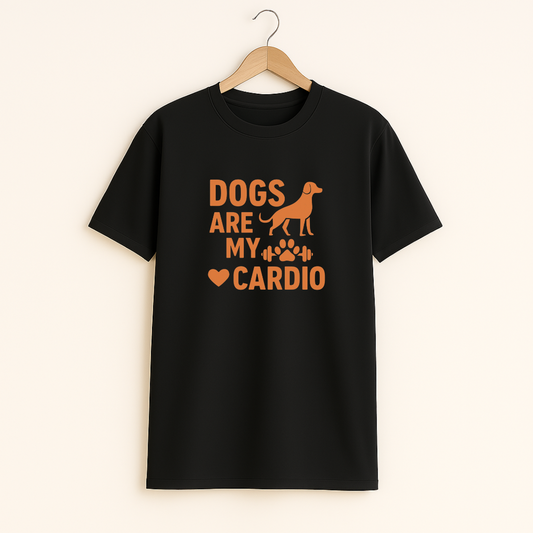 Dogs Are My Cardio Unisex Classic Crew T-Shirt