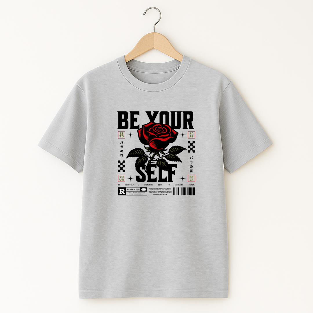 BE YOURSELF Unisex Classic Crew T-Shirt