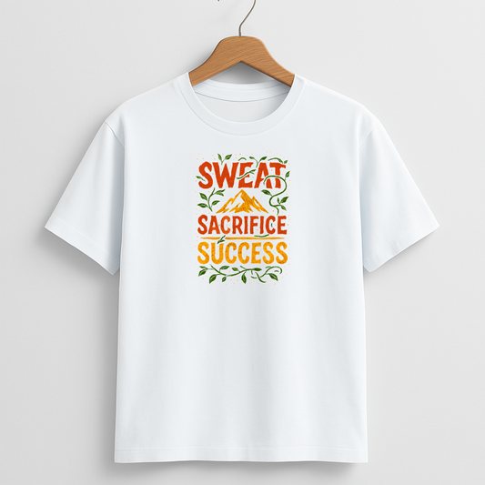 Sweat sacrifice success Unisex Classic Crew T-Shirt