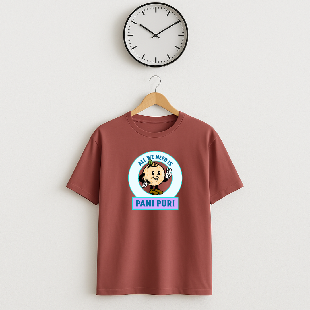 PANIPURI Unisex Classic Crew T-Shirt