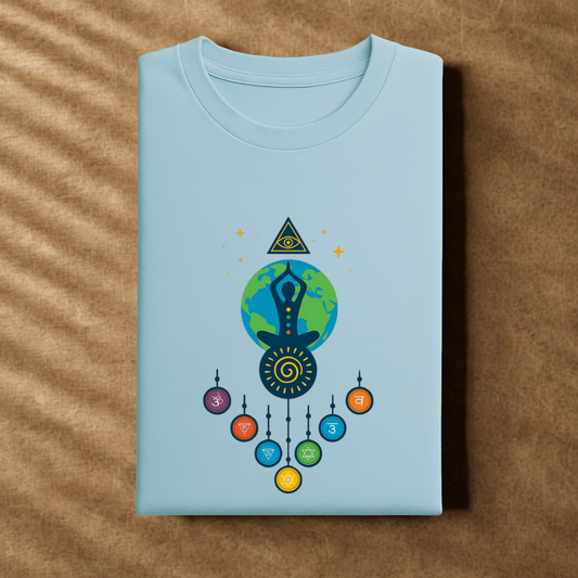YOGA CHAKRA Unisex Classic Crew T-Shirt