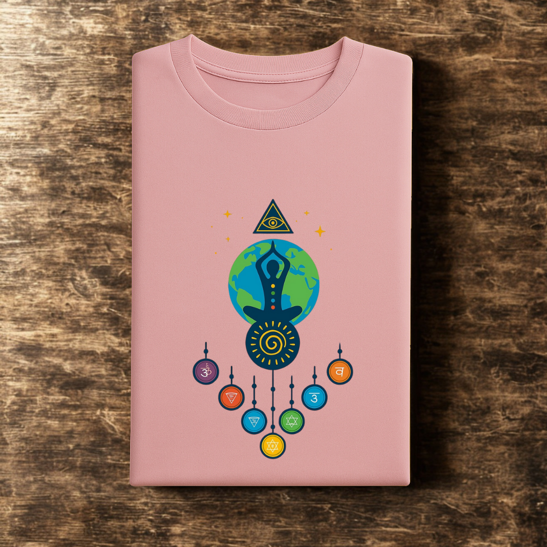 YOGA CHAKRA Unisex Classic Crew T-Shirt