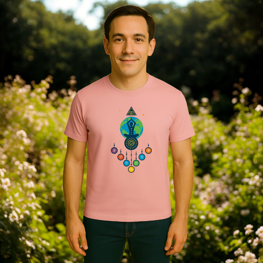 YOGA CHAKRA Unisex Classic Crew T-Shirt
