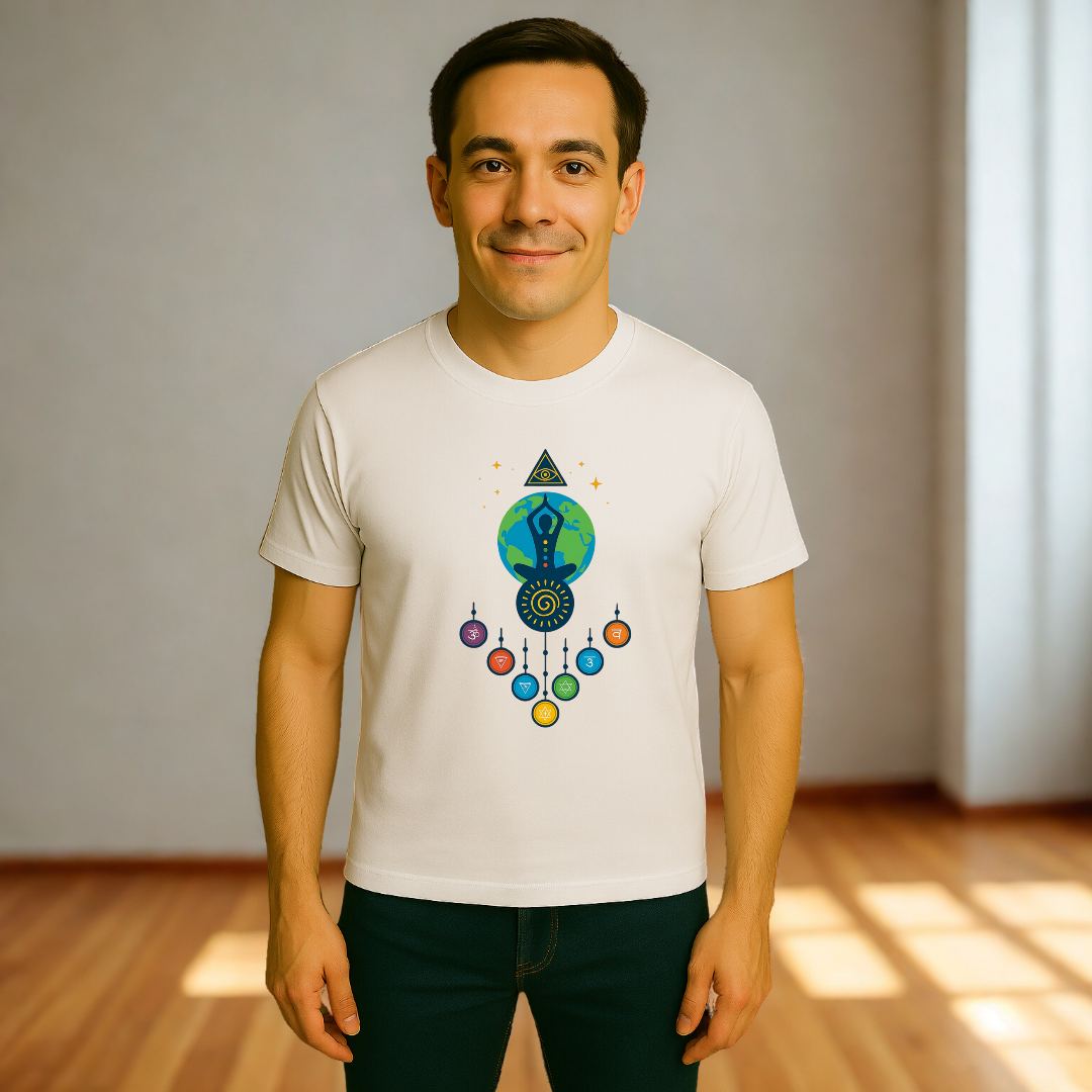 YOGA CHAKRA Unisex Classic Crew T-Shirt