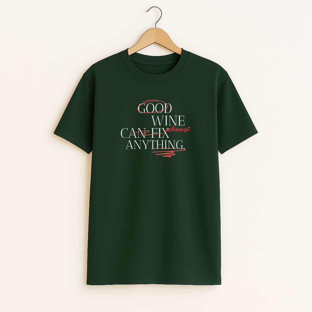 GOOD WINES Unisex Classic Crew T-Shirt