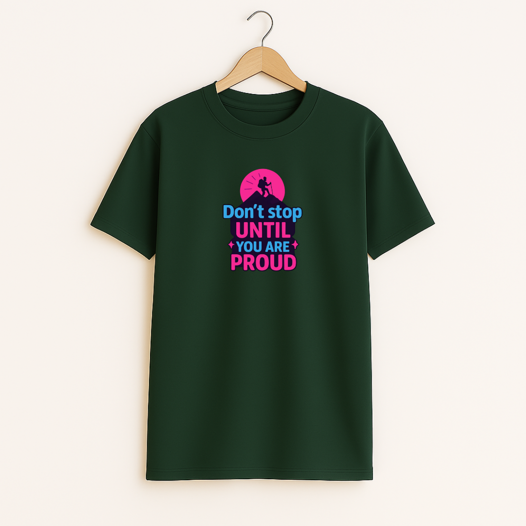 Don't stop until Unisex Classic Crew T-Shirt