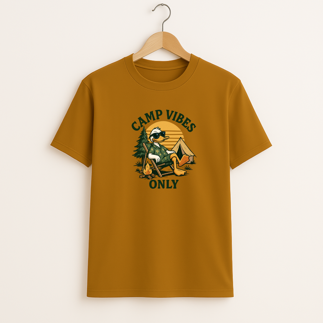 CAMP VIBES ONLY Unisex Classic Crew T-Shirt