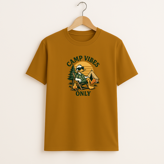 CAMP VIBES ONLY Unisex Classic Crew T-Shirt