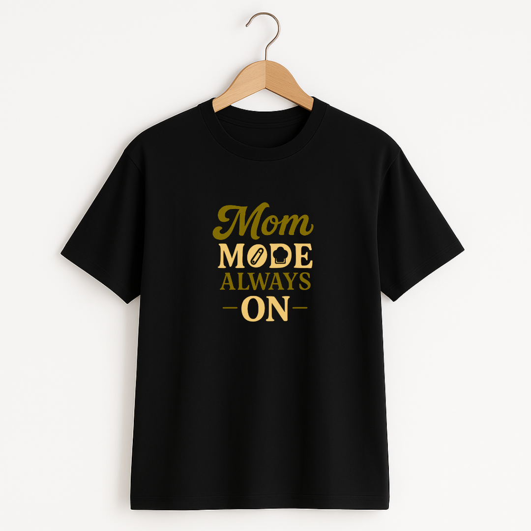 MOM MODE Unisex Classic Crew T-Shirt