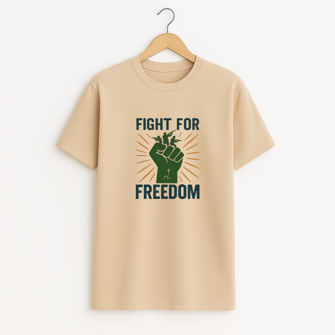 Fight for freedom Unisex Classic Crew T-Shirt
