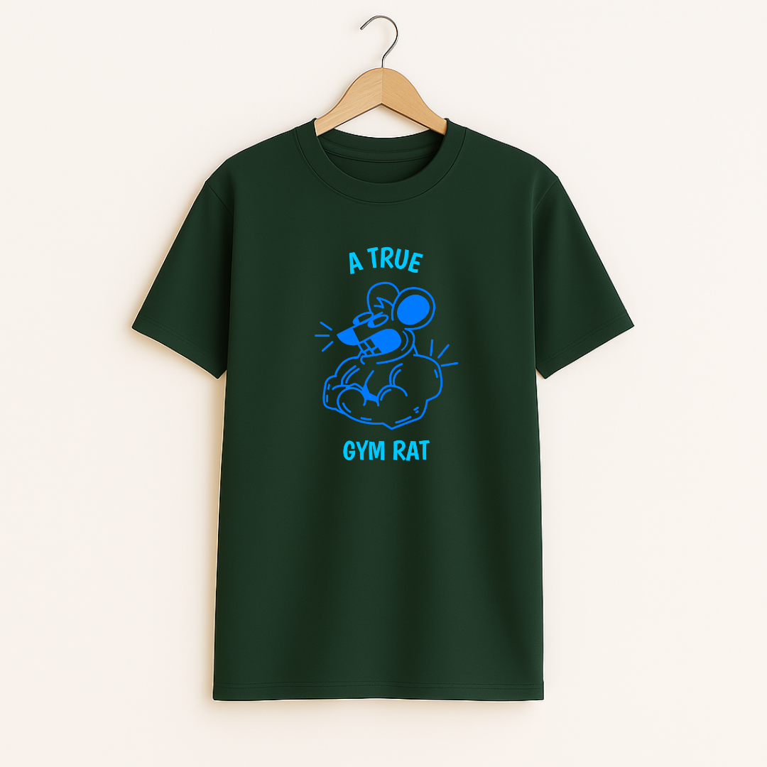 GYM RAT Unisex Classic Crew T-Shirt