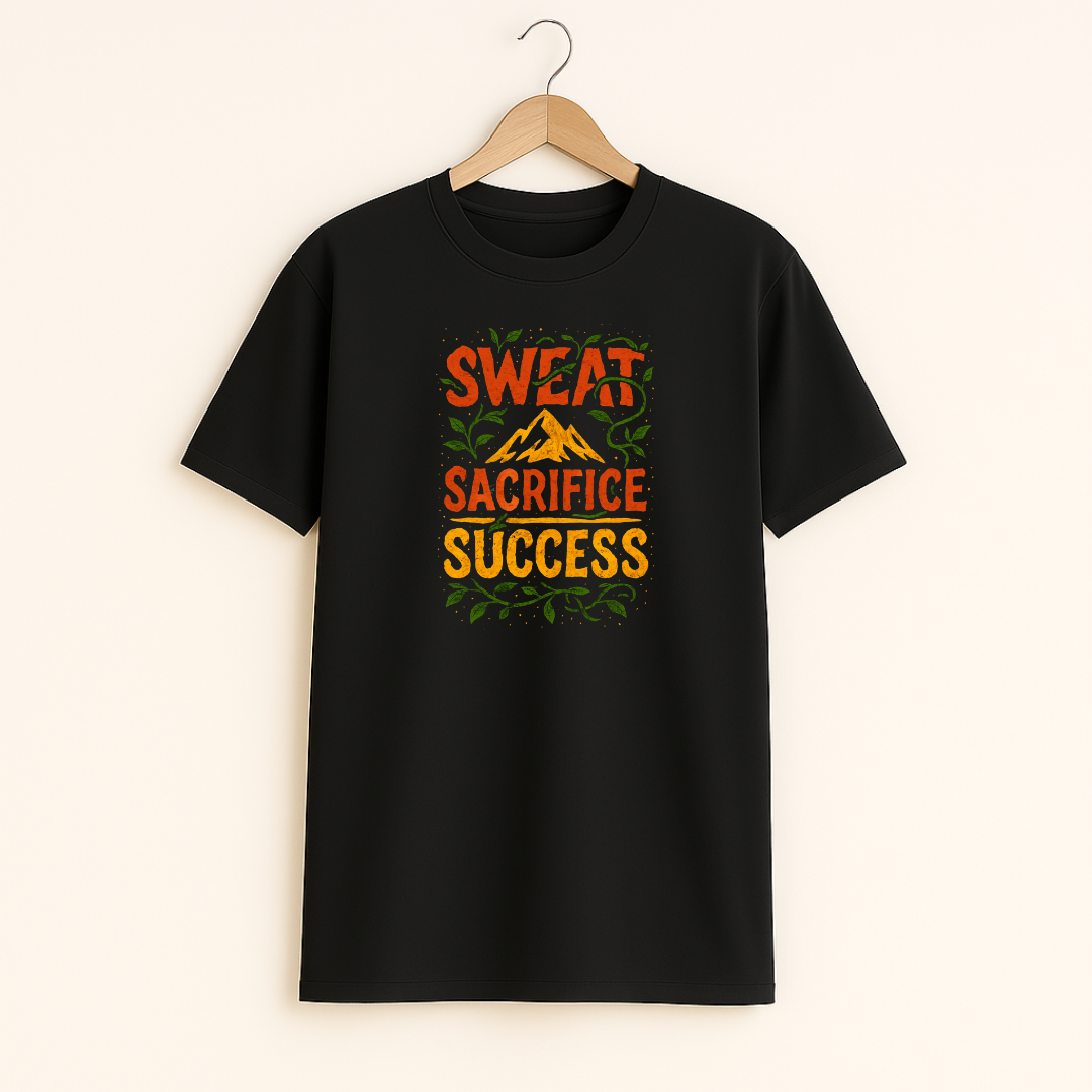 Sweat sacrifice success Unisex Classic Crew T-Shirt