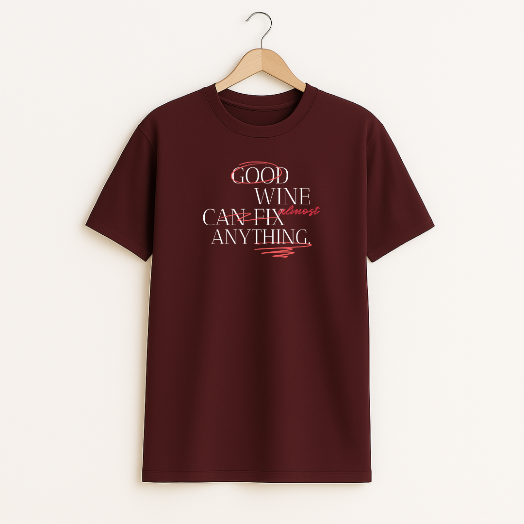 GOOD WINES Unisex Classic Crew T-Shirt
