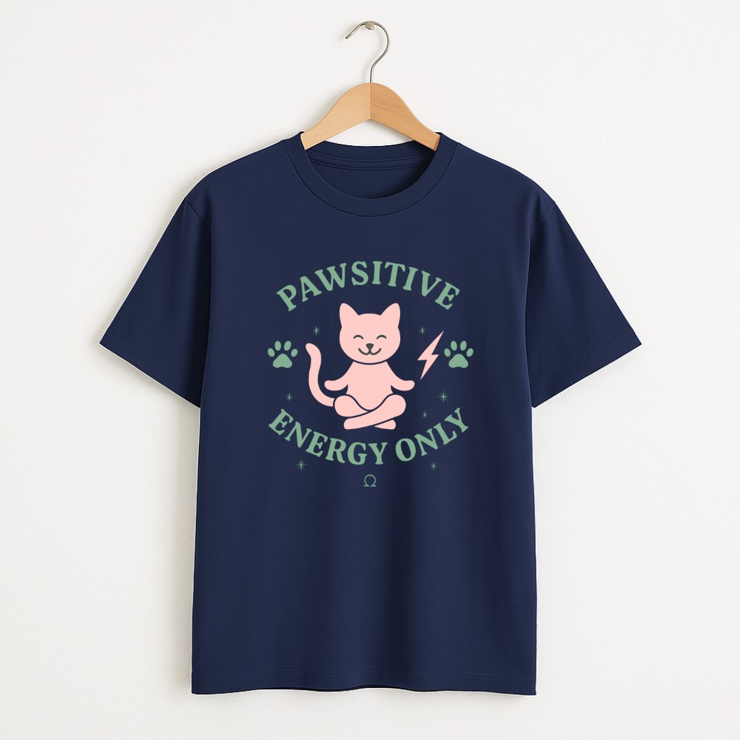 PAWSITIVE ENERGY Unisex Classic Crew T-Shirt