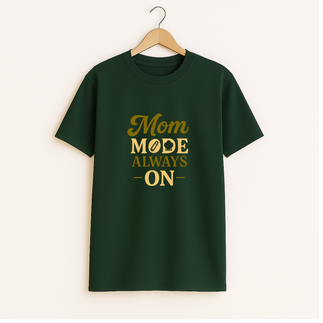 MOM MODE Unisex Classic Crew T-Shirt