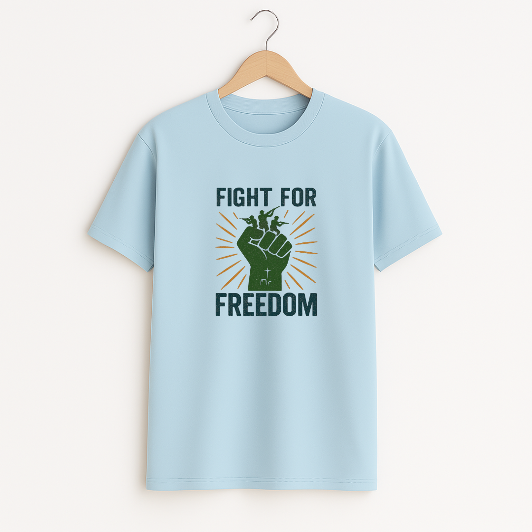 Fight for freedom Unisex Classic Crew T-Shirt