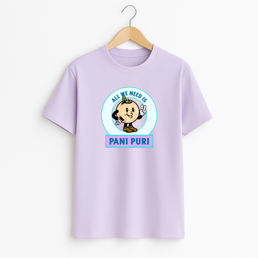 PANIPURI Unisex Classic Crew T-Shirt
