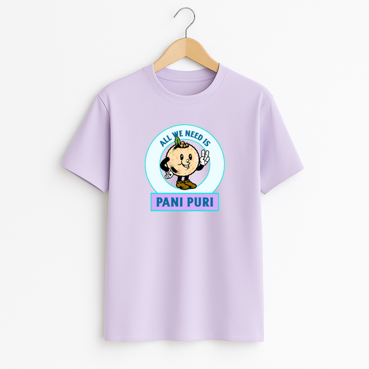 PANIPURI Unisex Classic Crew T-Shirt