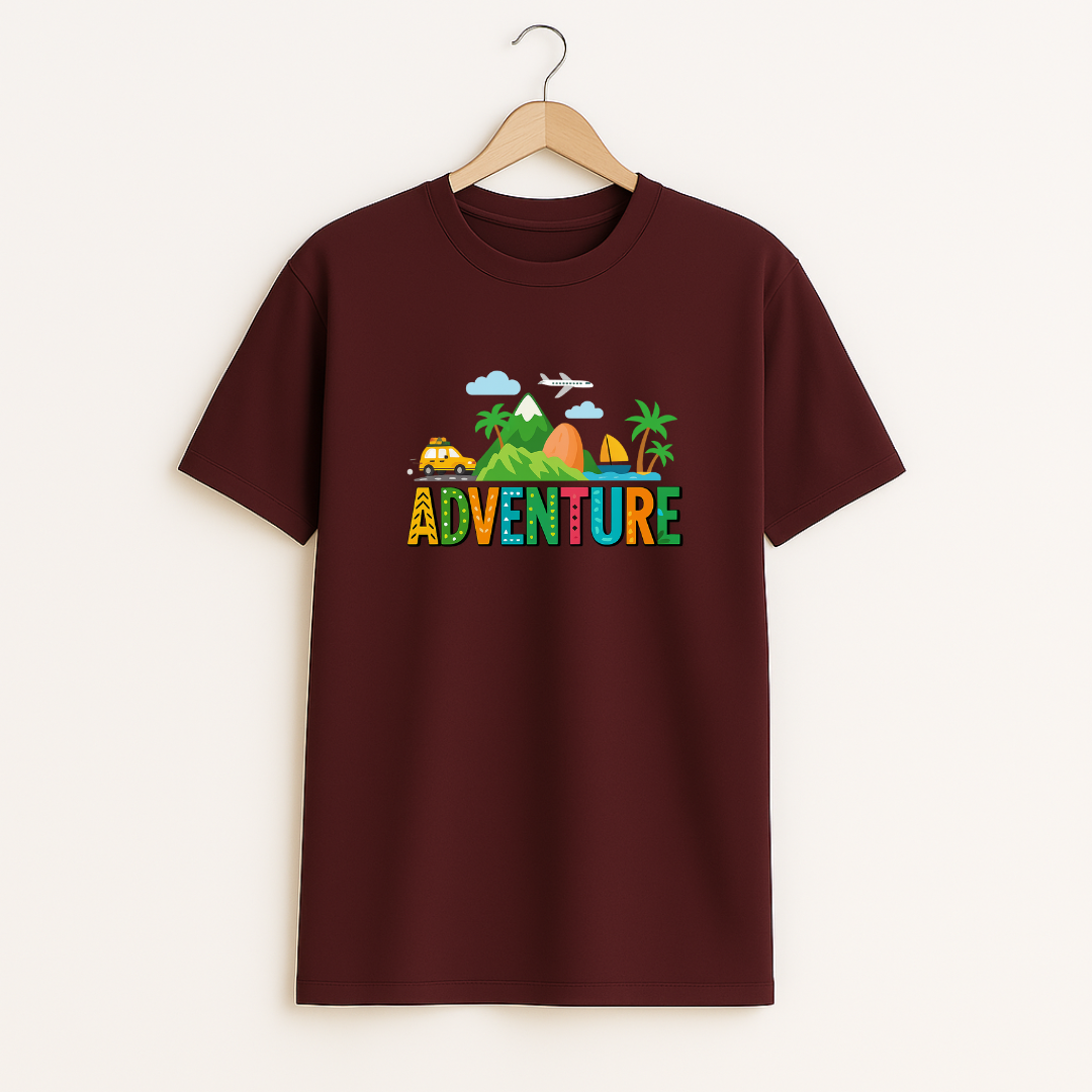 ADVENTURE Unisex Classic Crew T-Shirt