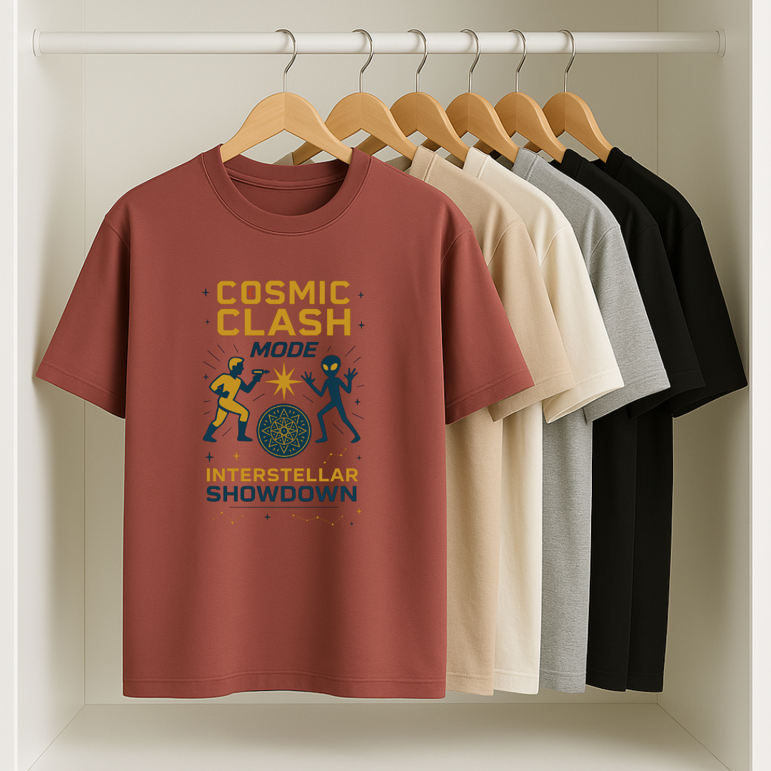 COSMIC CLASH Unisex Classic Crew T-Shirt