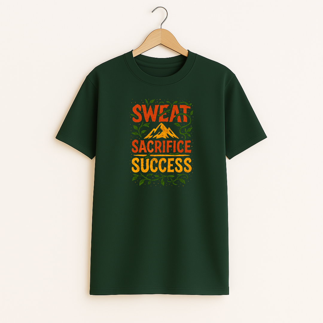 Sweat sacrifice success Unisex Classic Crew T-Shirt