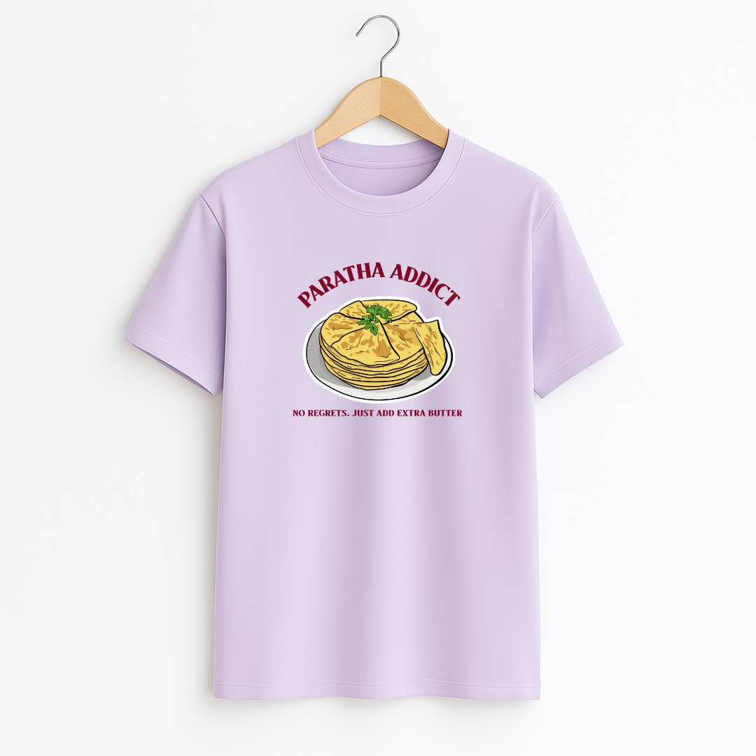 PARATHA ADDICT Unisex Classic Crew T-Shirt