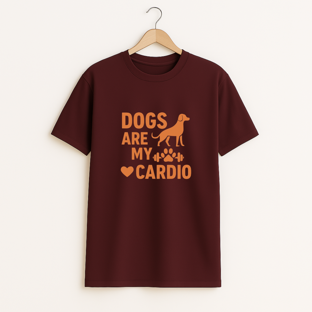 Dogs Are My Cardio Unisex Classic Crew T-Shirt