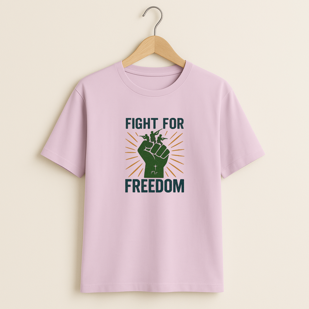 Fight for freedom Unisex Classic Crew T-Shirt