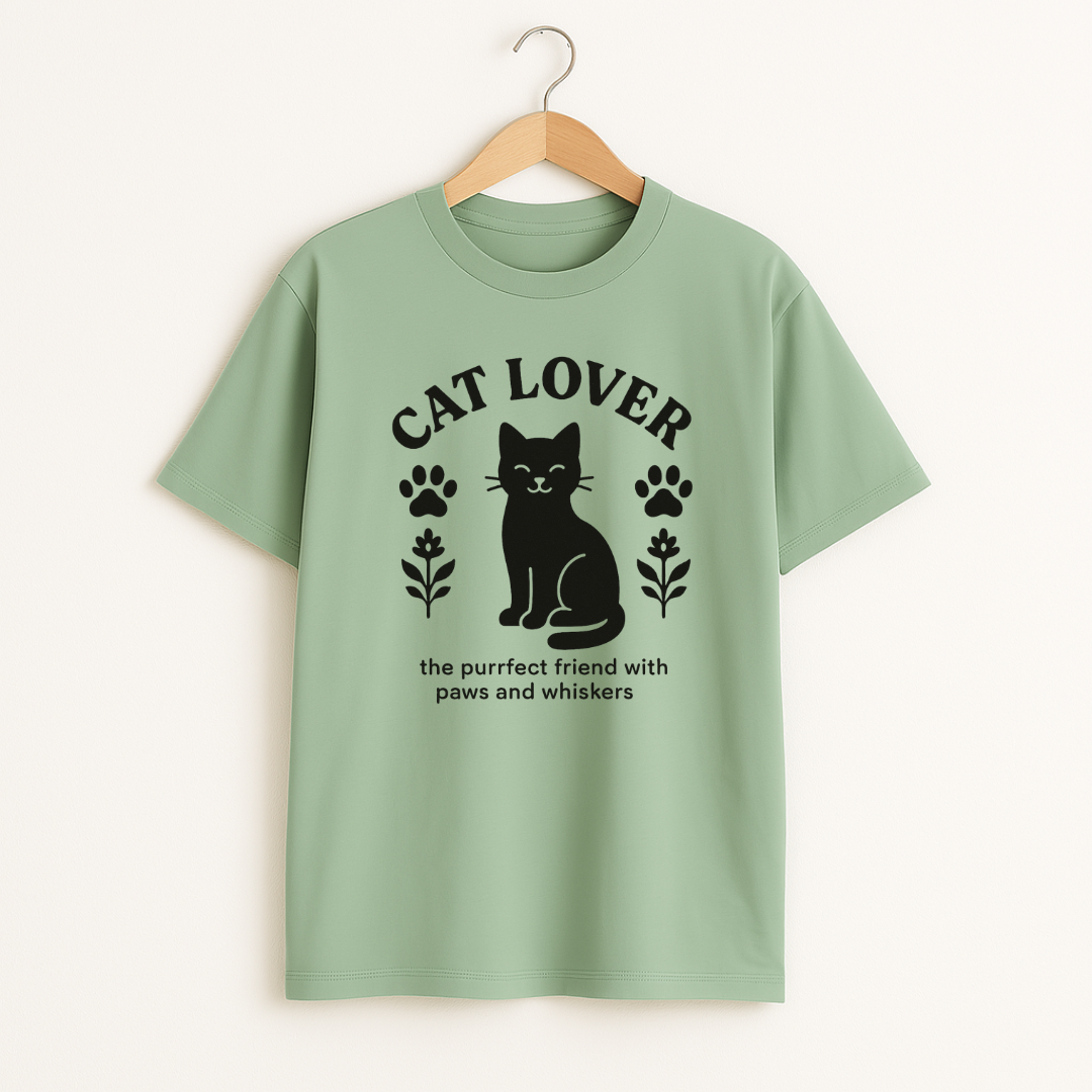 CAT LOVER Unisex Classic Crew T-Shirt