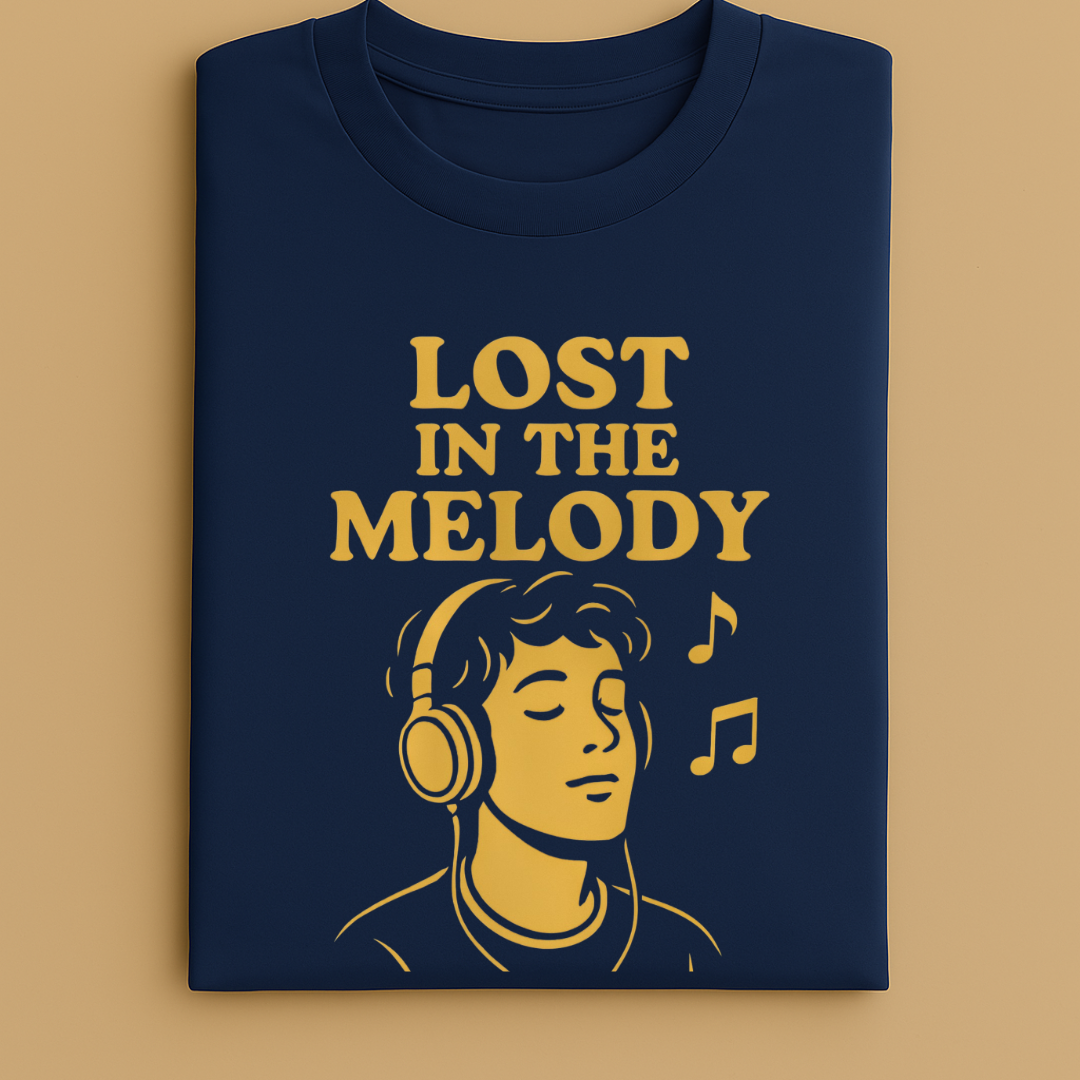 LOST IN THE MELODY Unisex Classic Crew T-Shirt