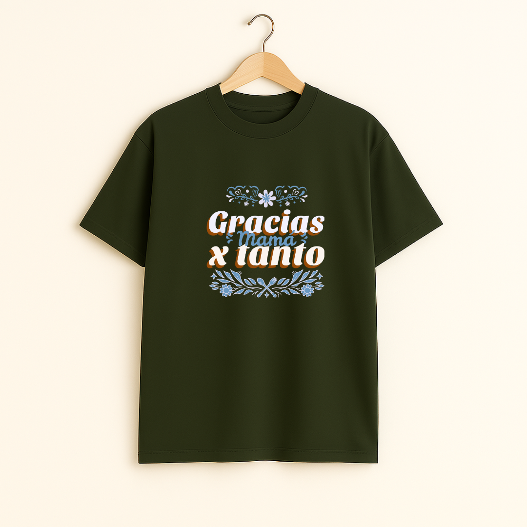 GRACIAS MAMA Unisex Classic Crew T-Shirt