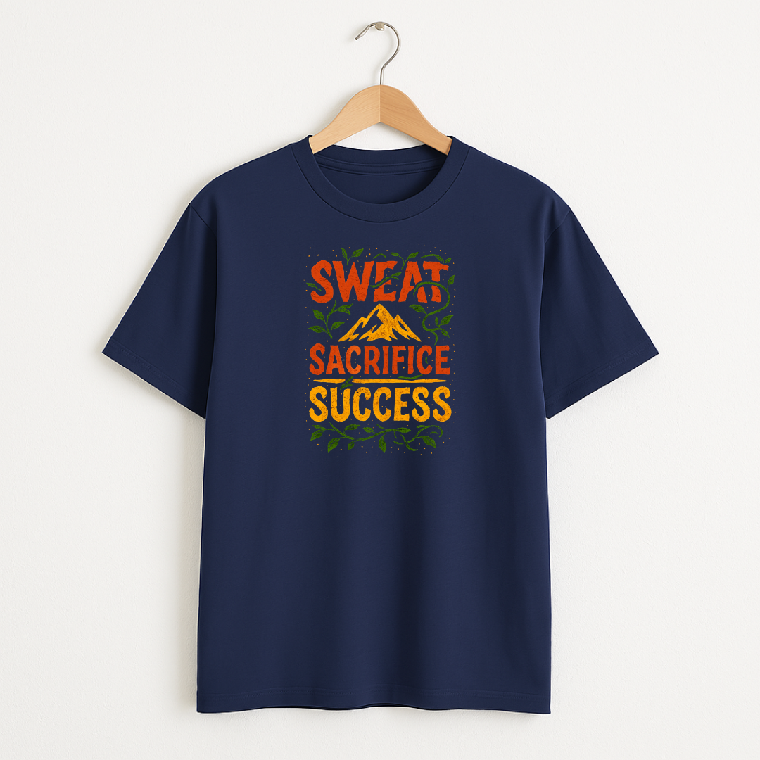 Sweat sacrifice success Unisex Classic Crew T-Shirt