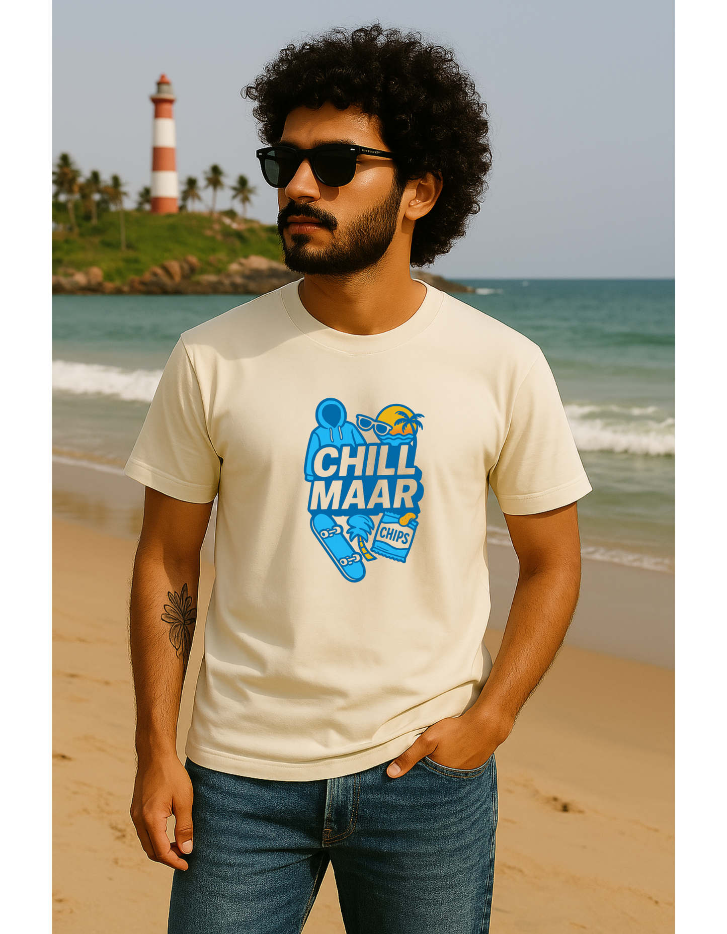 CHILL MAAR Unisex Classic Crew T-Shirt