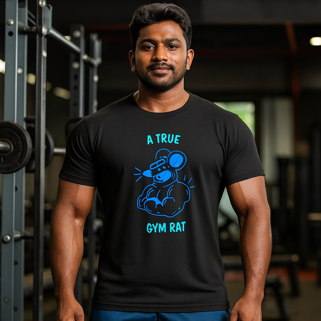 GYM RAT Unisex Classic Crew T-Shirt