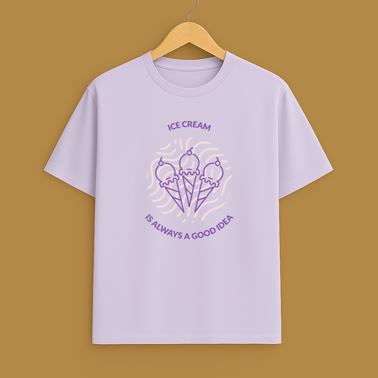 ICE CREAM Unisex Classic Crew T-Shirt