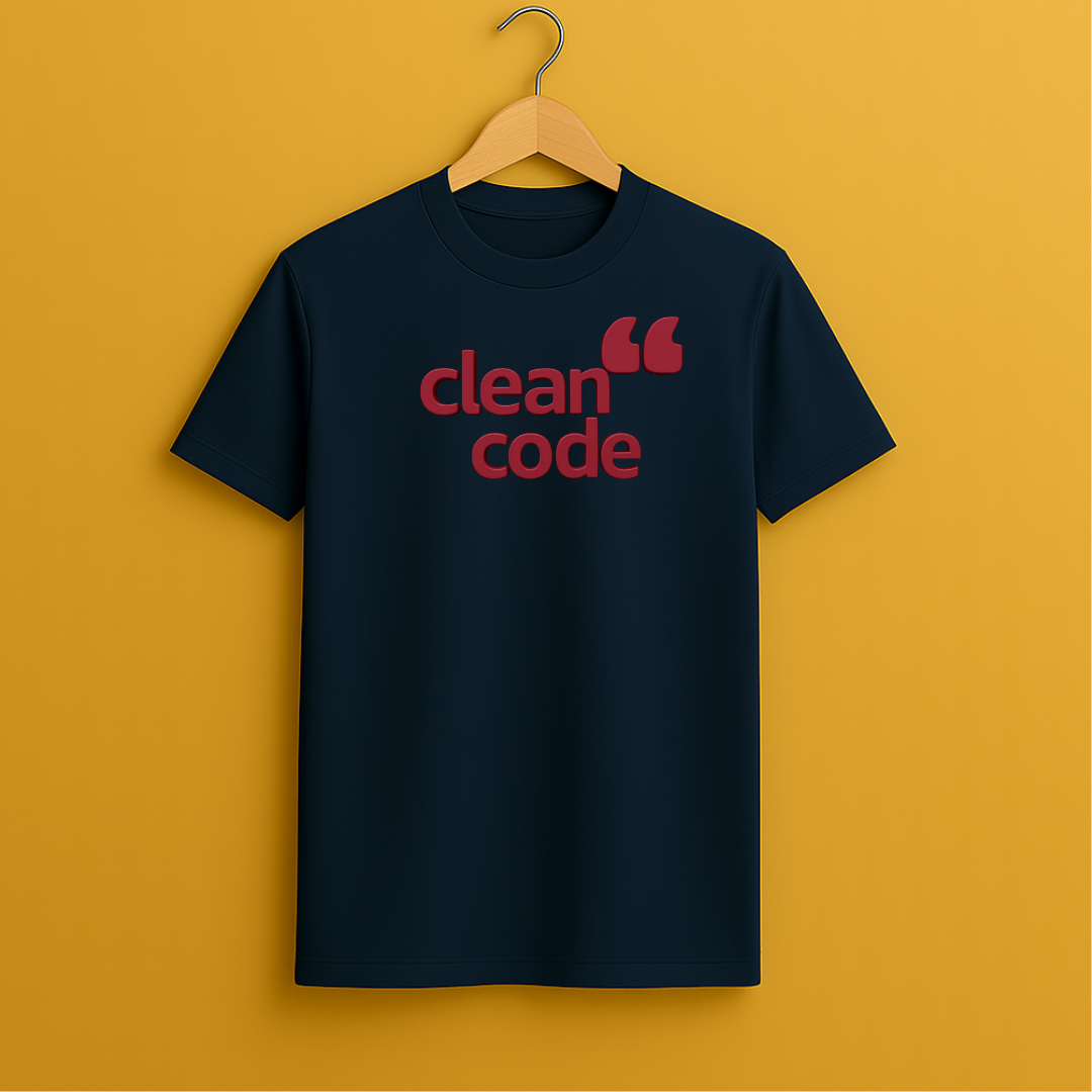 Clean Code Unisex Classic Crew T-Shirt