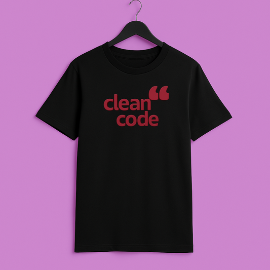 Clean Code Unisex Classic Crew T-Shirt